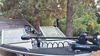HASWING 50736 GPS Bow Mount Trolling Motor Installation
