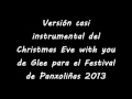 Christmas eve with you glee casi instrumental ...
