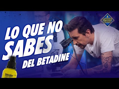 ¡Sorprendente! Esto es lo que ocurre cuando nos ponemos betadine - Ciencia - El Hormiguero