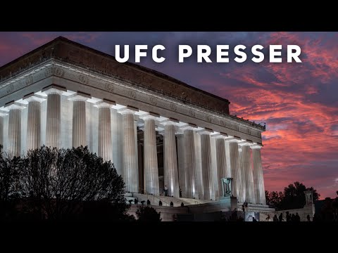 Fighters over the White House, UFC at the Lincoln Memorial, and some bbq.