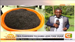 Farmers to earn less this year as tea prices decline