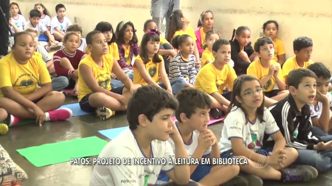 JORNAL PARANAÍBA - Patos: projeto de incentivo à leitura em bibliotecas
