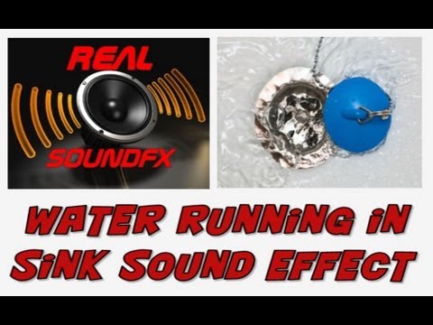 Running tap in sink sound effect - realsoundFX