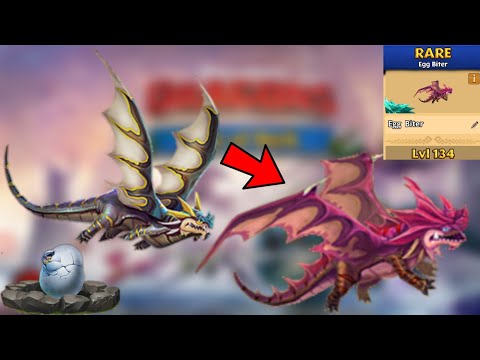 Egg Biter Max Level 134 Titan Mode - Dragons:Rise of Berk