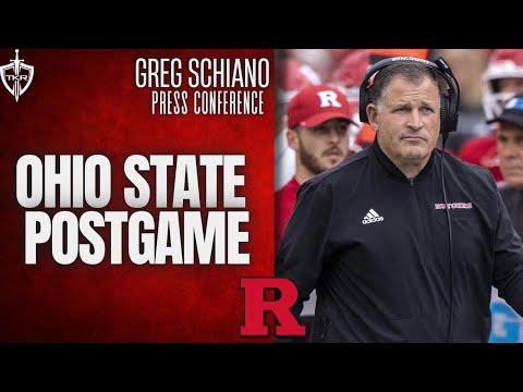 Greg Schiano talks #OhioState postgame -- #Rutgers Scarlet Knights Football