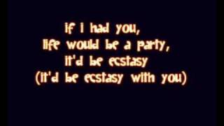 Adam Lambert If I had you lyrics