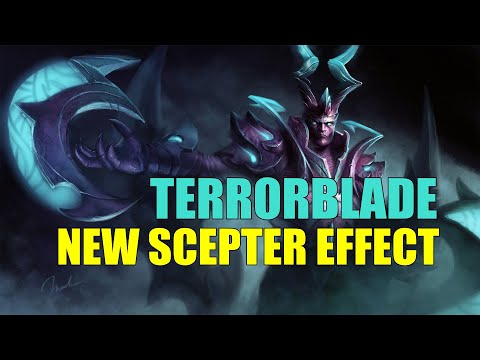 TERRORBLADE - NEW AGHANIMS SCEPTER EFFECT - DOTA 2 (NEW PATCH 7.25)