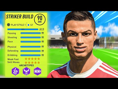90+ RATED *The BEST* STRIKER BUILD in FIFA 22 Pro Clubs...
