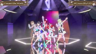 IRyS, Bae, Fauna, Kronii & Mumei Sings Connect The World - Hololive English【HoloPromise 3D SHOWCASE】