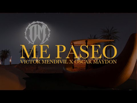 15. Me Paseo - Victor Mendivil x Oscar Maydon (Visualizer Oficial)