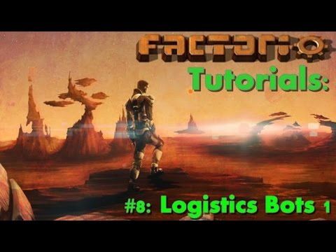 Factorio Tutorials #8: Logistics System Pt. 1