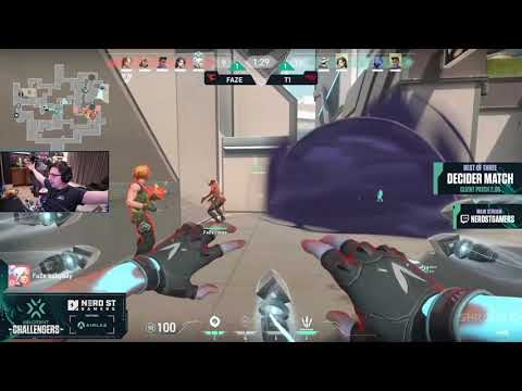 Shroud Reacts to FaZe babybay and T1 autimatic bumped mid air! Insane!