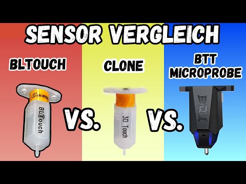 BLTouch vs. BTT Microprobe vs. Klon – Der beste Bed-Leveling Sensor für DEINEN 3D Drucker?