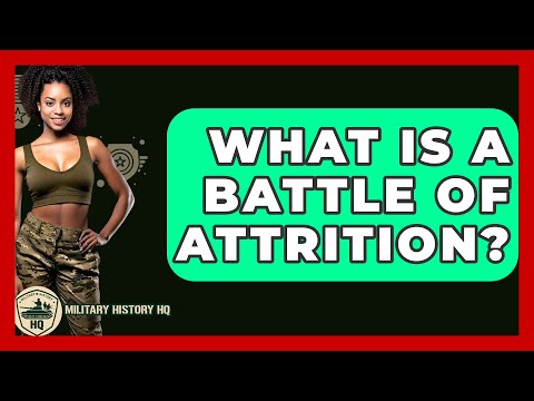 What Is A Battle Of Attrition? - Military History HQ
