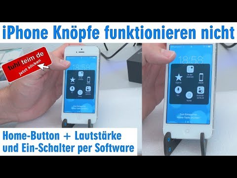 iPhone Knöpfe funktionieren nicht - Home Button + Lautstärke + Ein-Schalter per Software - [4K] Video