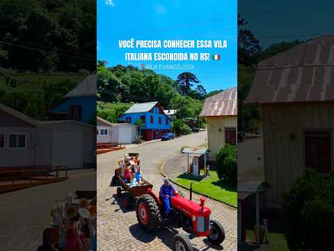 Você precisa conhecer essa vila italiana escondida no Rio Grande do Sul! 🇮🇹#turismo #gastronomia