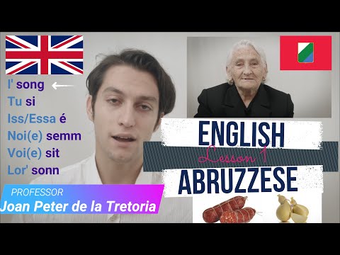 ENGLISH ABRUZZESE- Lesson 1