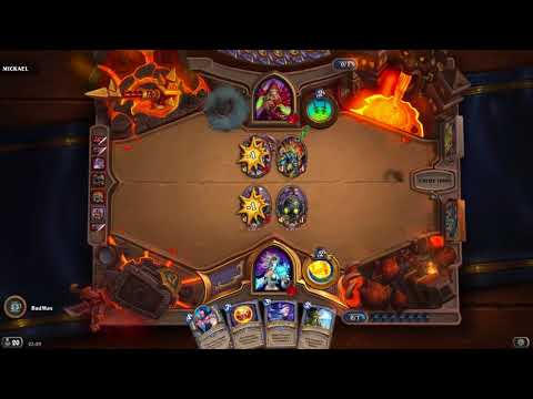 Hearthstone - Mickael vs BadMax - Pyroblast for the win pyroblast in the pack