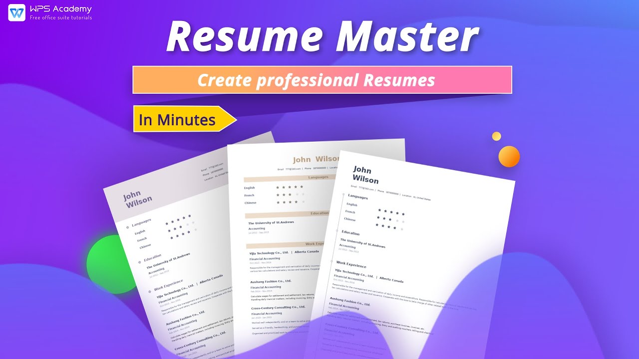 Resume Master