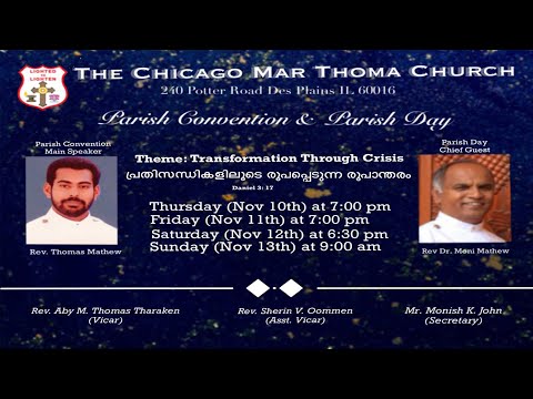 Annual Parish Convention - 11/10/2022