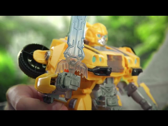 Vídeo relacionado con Transformers Juguetes Película Despertar de Las Bestias - Bumblebee Modo Bestia - 25 cm - A Partir de 6 años