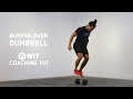 How To Do A Burpee Over Dumbbell | WIT 101