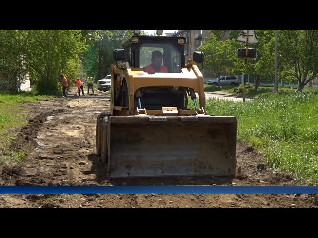 Сергей Петров проверил работы по благоустройству города