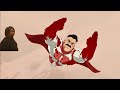 Omni Man peace out of Earth (Invincible}
