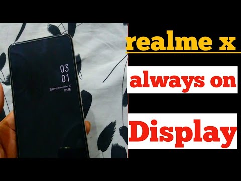 Realme x always on display Tips & Tricks #realme x