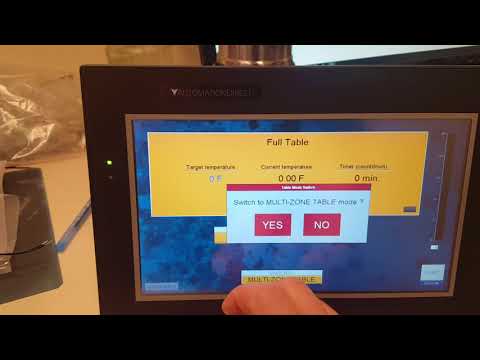 UI/UX for HMI touch-screen panel