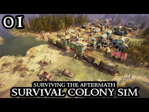 Surviving the Aftermath - The PERFECT Start - Shattered Hope NEW DLC Colony Sim Survival Part 01
