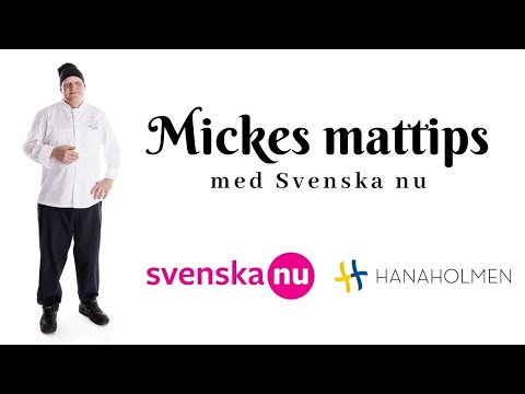 MICKES MATTIPS med Svenska Nu  - Ålandspannkaka med sviskonkräm