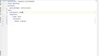 Argo Workflows IDE Autocompletion