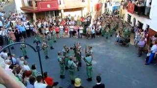 preview picture of video 'Periana procesión San Isidro Labrador 2012 desfile Legión Española'