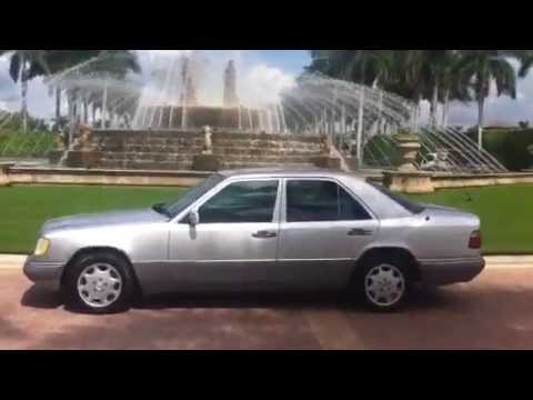 1994 MERCEDES E420 REVIEW: V8 ENGINE STARTING & DRIVING