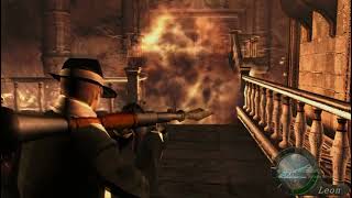 Resident Evil 4 | Blasting the Royal Guards in the Palace with the Rocket Launcher 💥👑