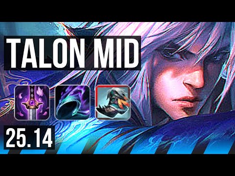 TALON vs ORIANNA (MID) | KR Master | 25.14