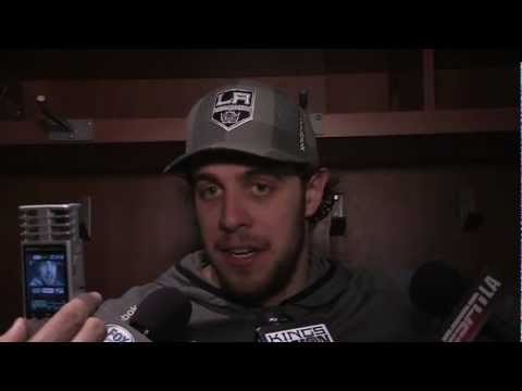 2/27/13 Post Game - Anze Kopitar