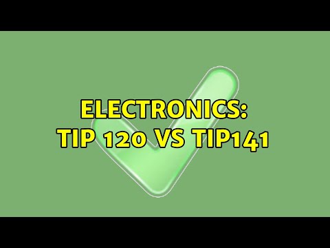 Electronics: TIP 120 vs TIP141 (2 Solutions!!)