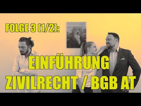 Dr. Justice - Folge Drei - Einführung in das Zivilrecht / BGB AT (1/2)