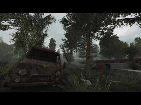 Rainy Day In The Zone | Ambient sounds of the chernobyl exclusion zone | S.T.A.L.K.E.R Anomaly #rain