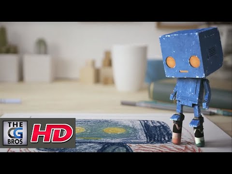CGI VFX/3D Promo Spot : "Cute Robot" - by 3D College Denmark & Henrik Bjerregaard Clausen