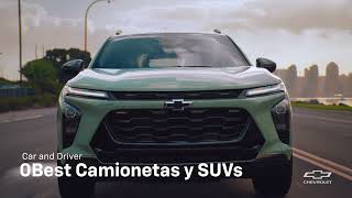 Chevy Trax – Todo lo que quieres: Car and Drive 10Best en camionetas y SUVs | Chevrolet