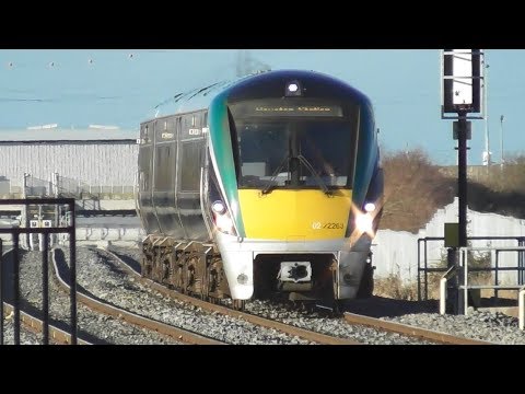 IE 22000 Class Intercity Train 22263 - Clondalkin & Fonthill Station, Dublin