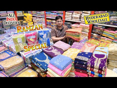 Hyderabad Wholesale Ramzan Special Variety Start All India Delivery Rs.325 || G M Suits ||