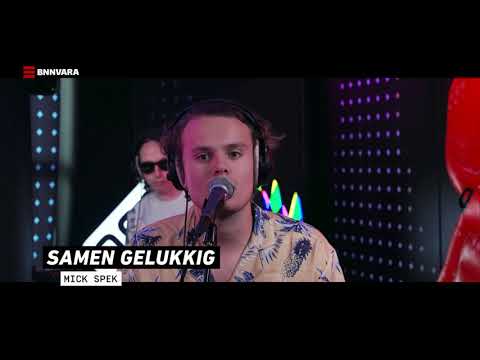 Mick Spek - Samen Gelukkig (Live @ 3FM)