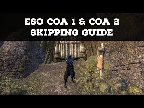 ESO dungeon skipping / speed guide - City of ash I & City of ash II