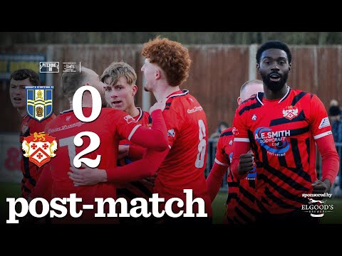 Post Match Interview | Bishop's Stortford 0-2 Kettering Town (24/01/2026)