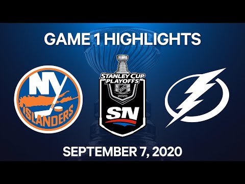 NHL Highlights | 3rd Round, Game 1: Islanders vs. Lightning – Sep. 7, 2020
