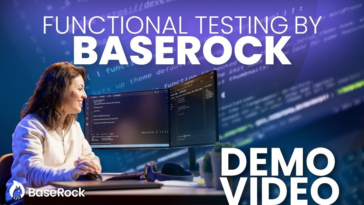 AI Functional Testing Tutorial | BaseRock.ai Demo with GitHub video thumbnail